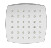 SS Tizo 4 Inches Shower Head with Arm & Wall Flange - Marcoware